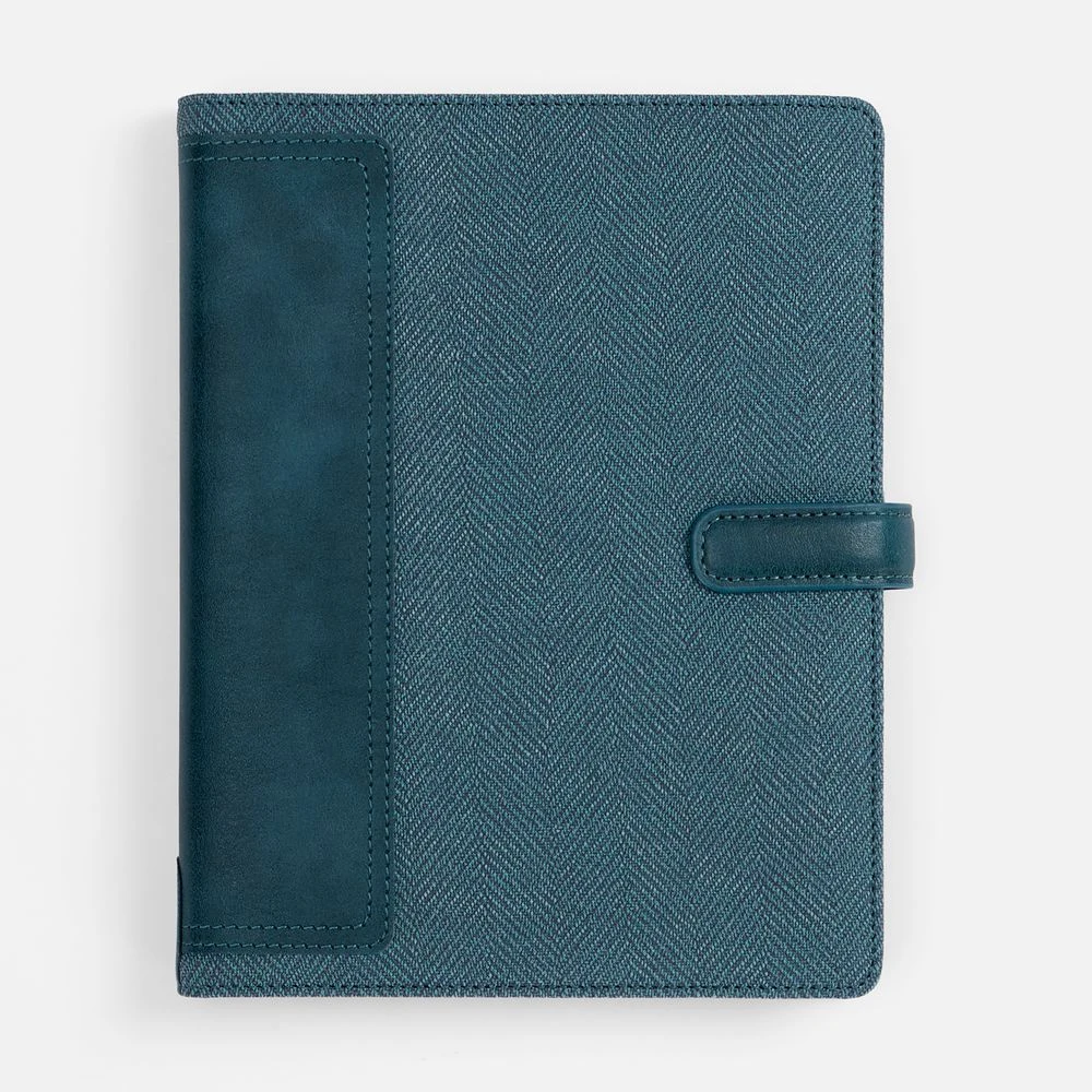 Ежедневник-органайзер Twill, недатированный, синий