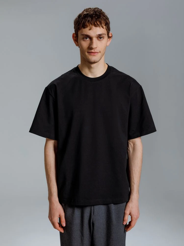 Футболка оверсайз Kangas, черная, XL/XXL