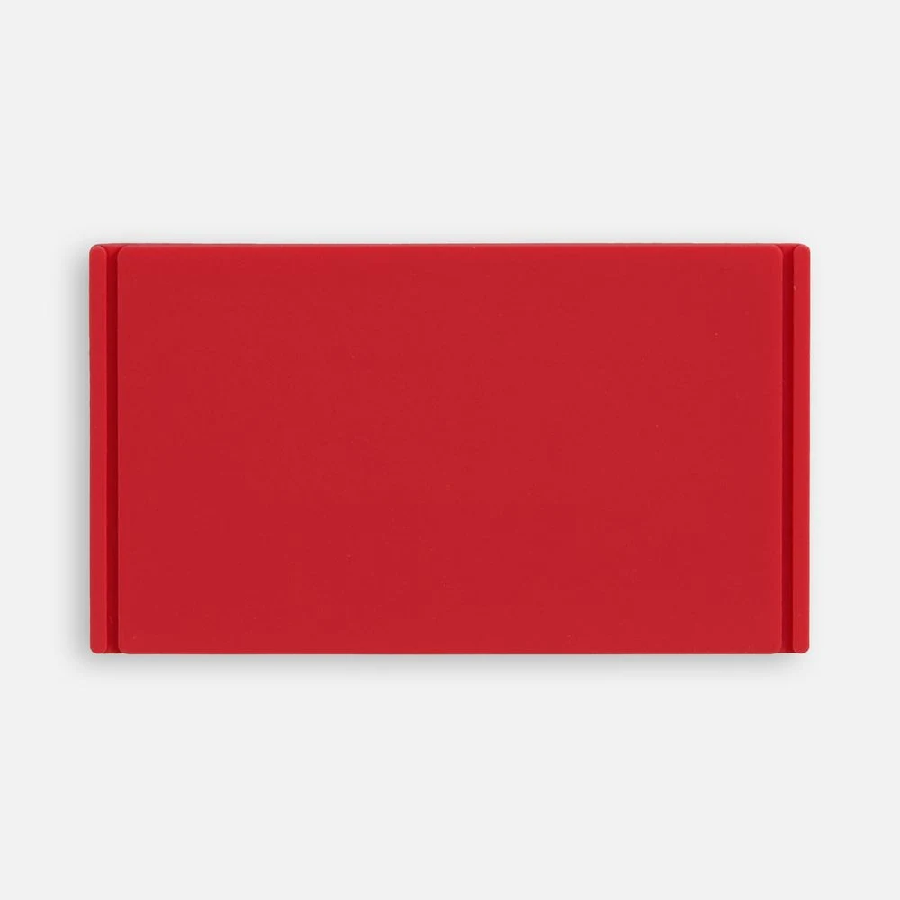 Лейбл из ПВХ Dzeta, M, красный