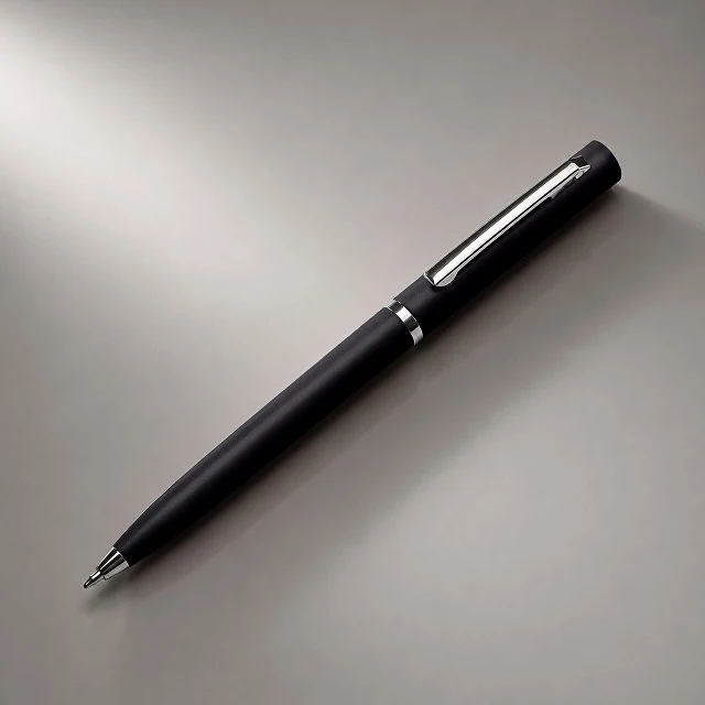 Пластиковая шариковая ручка "Navi Simple", черный