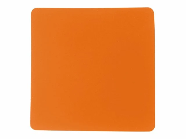 ПАТЧ КВАДРАТ soft-touch (оранжевый ) 5,5 х 5,5 см