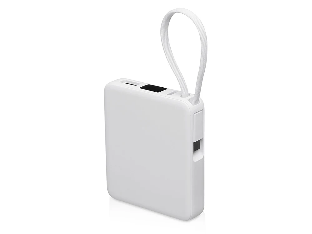 Внешний аккумулятор со встроенным кабелем USB-C «Дэнси», 5000 мАч