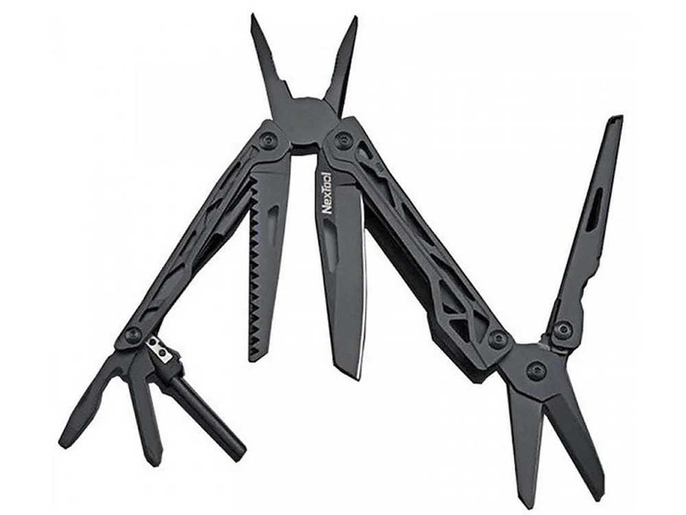Мультитул Nextool Multifunctional Knife, 10 функций, черный (NE0123)
