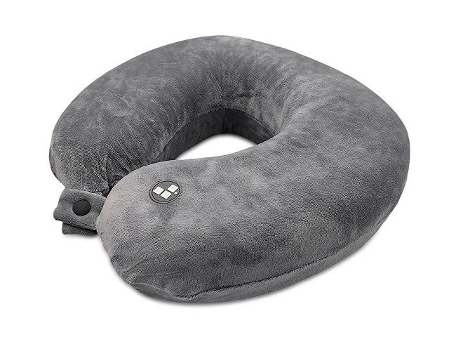 Подушка для путешествий с эффектом памяти Мемо "Drowsy" Grey
