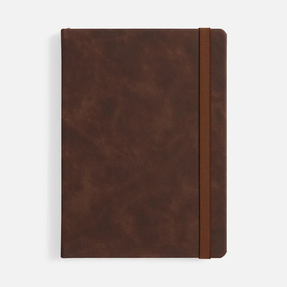 Ежедневник Urban Hard, недатированный, коричневый