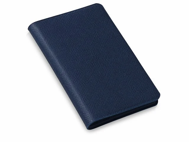 Футляр-книжка на 4-е карты с RFID "Фэйвор (Favor)", темно-синий
