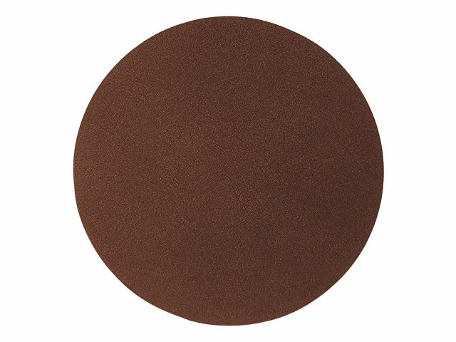 ПАТЧ КРУГ nubuk (коричневый ) 6,0 х 6,0 см