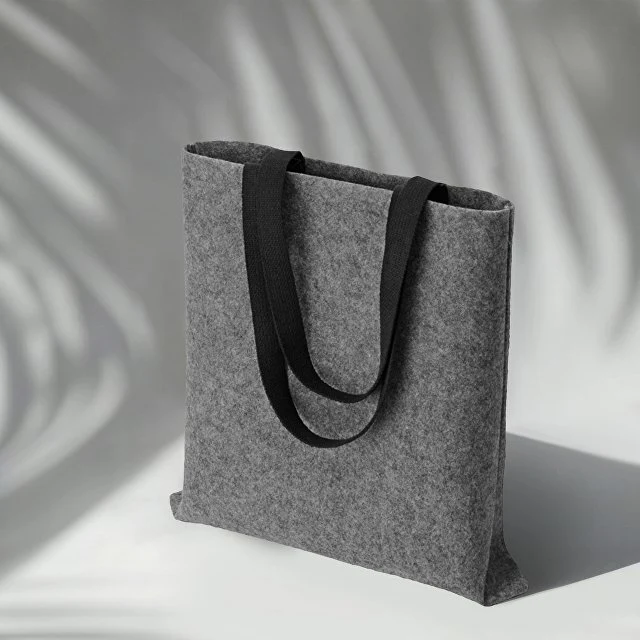 Сумка для шопинга Felt из RPET-фетра, серый