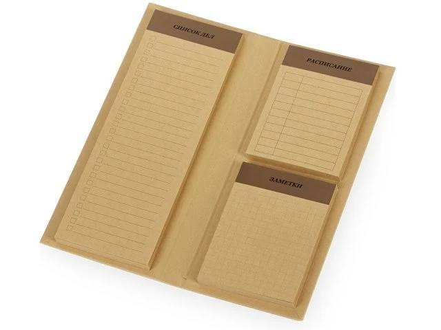 Планер с отрывными листами "Write & Plan", натуральный