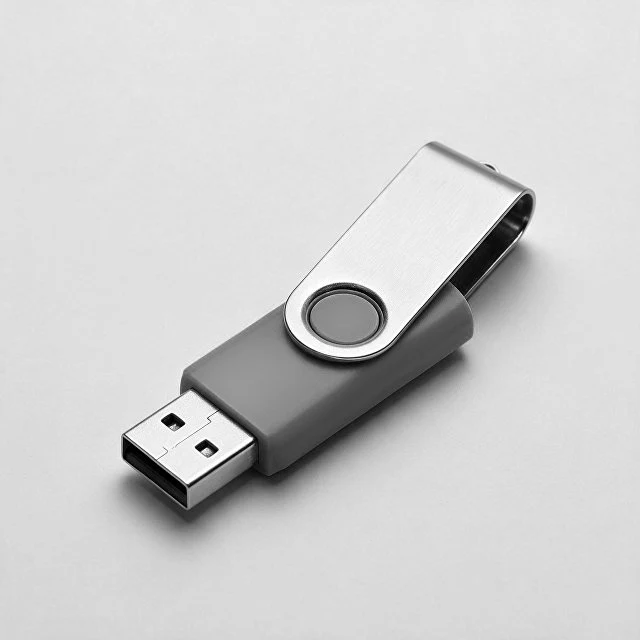 Флеш-карта USB 2.0 8 ГБ «Флэш С1», серый