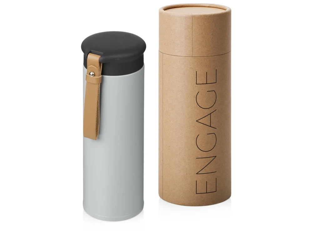Вакуумный термос «Engage»,тубус, 450 мл