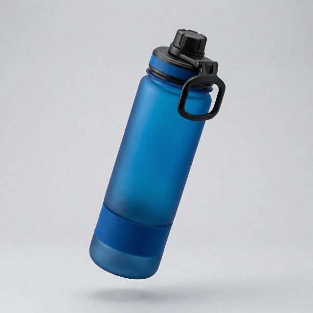 Бутылка «Misty» с ручкой, 850 мл, синий