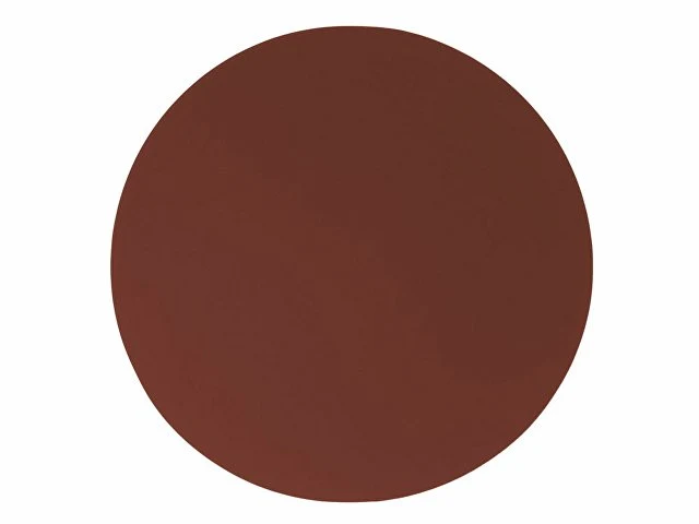 ПАТЧ КРУГ soft-touch (коричневый ) 6,0 х 6,0 см