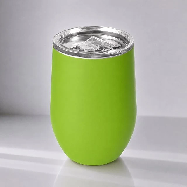 Термокружка Sense Gum, soft-touch, непротекаемая крышка, 370мл, зеленое яблоко
