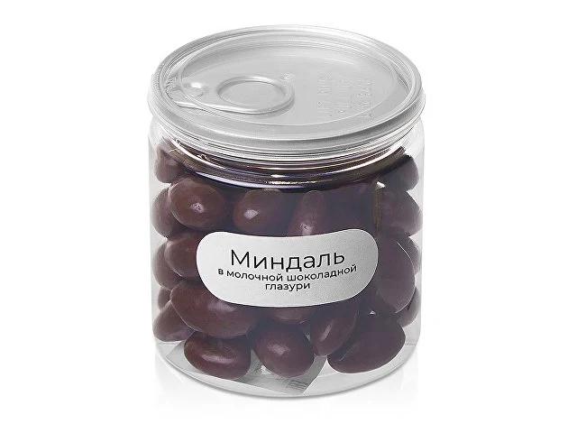 Миндаль в молочной шоколадной глазури, 140 гр