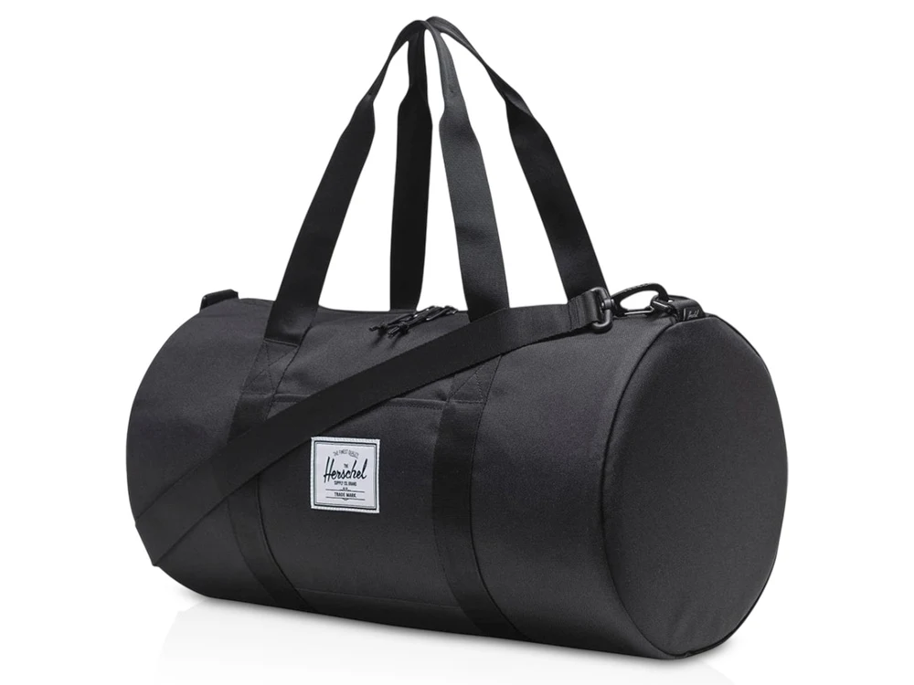 Herschel Classic™ спортивная сумка из переработанного материала объемом 27 л - сплошной черный