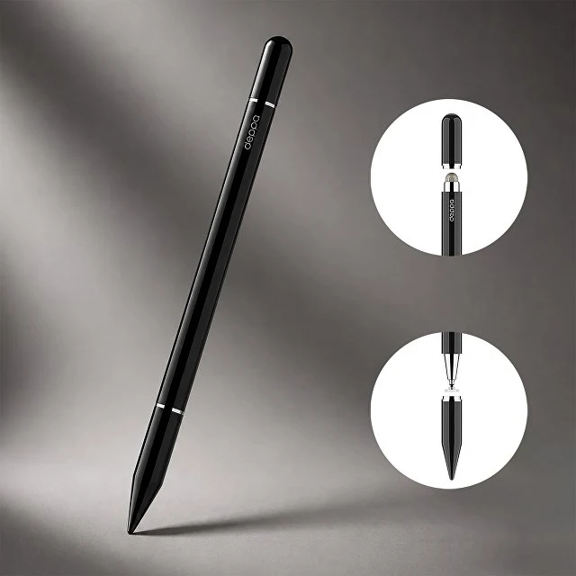 Стилус универсальный Pro Stick для планшетов и смартфонов, черный, Deppa